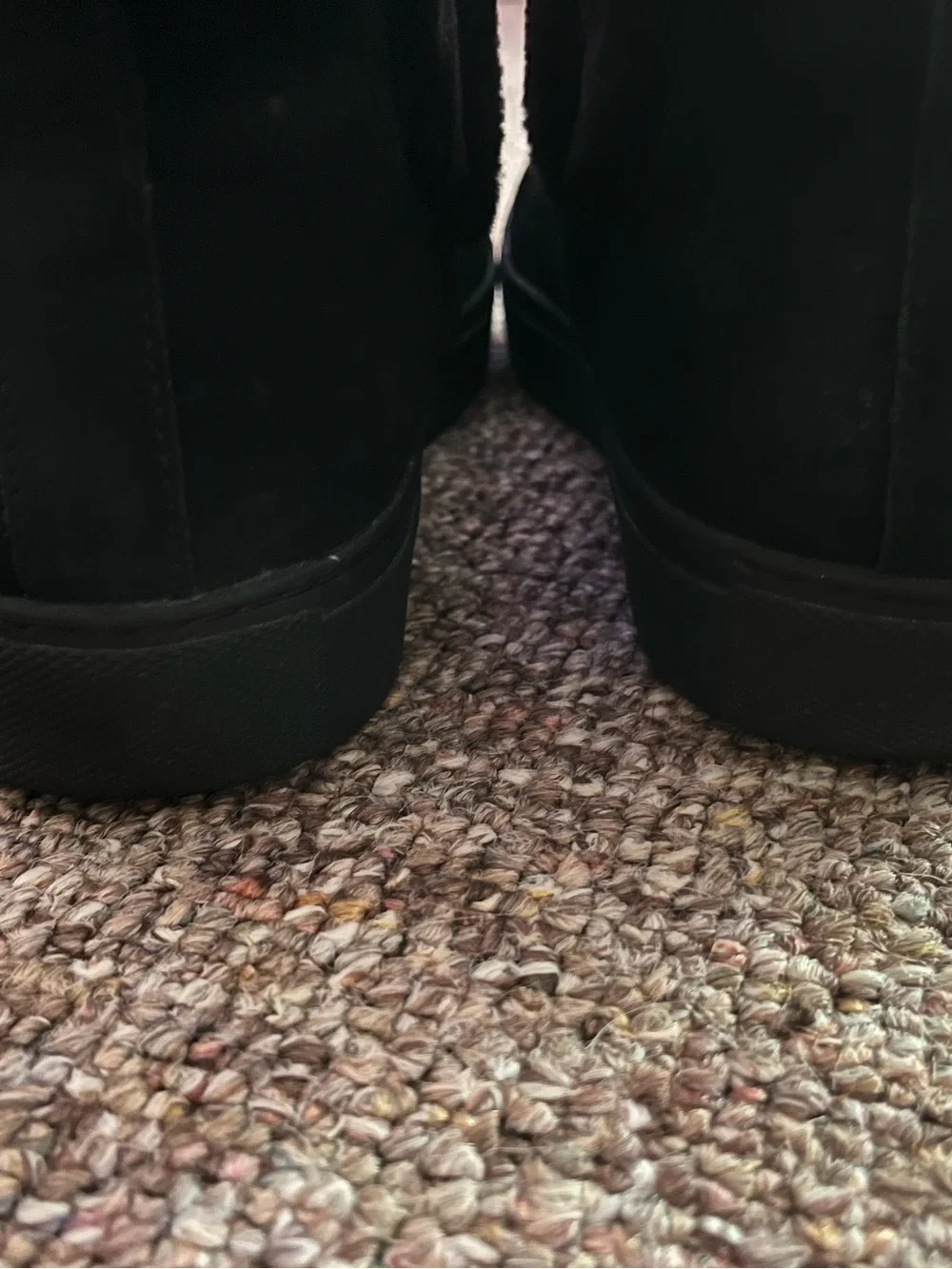 Cougar Duffy Black Waterproof Suede booties